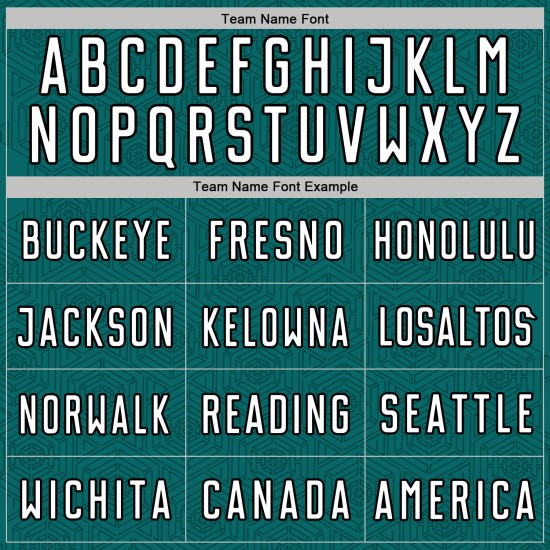 Sports Jersey Sublimation Shape White-Black Custom Soccer Uniform Teal Geometric Sports Jersey Sublimation Shape White-Black Custom Soccer Uniform Teal Geometric