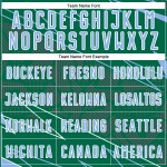 Blue-White Sports Light Sublimation Soccer Lines Green Uniform Kelly Jersey Custom Blue-White Sports Light Sublimation Soccer Lines Green Uniform Kelly Jersey Custom