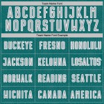 Sublimation Gray-White Geometric Uniform Jersey Custom Shape Soccer Sports Teal Sublimation Gray-White Geometric Uniform Jersey Custom Shape Soccer Sports Teal