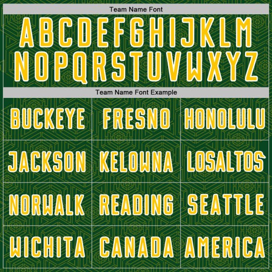 Jersey Sublimation Shape Uniform Custom Green Geometric Soccer Yellow-White Sports Jersey Sublimation Shape Uniform Custom Green Geometric Soccer Yellow-White Sports